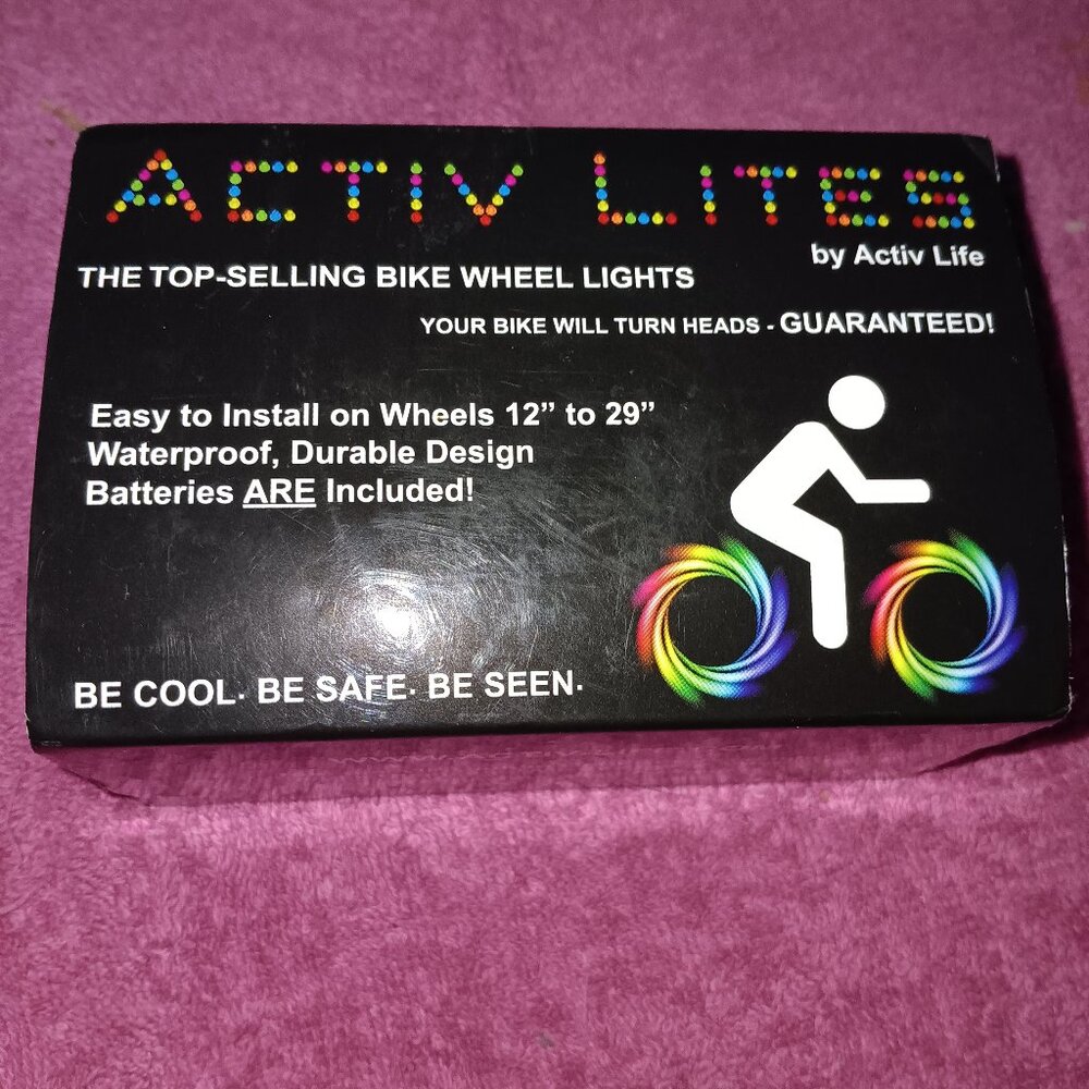 Bike Wheel Lights, 12" to 29".